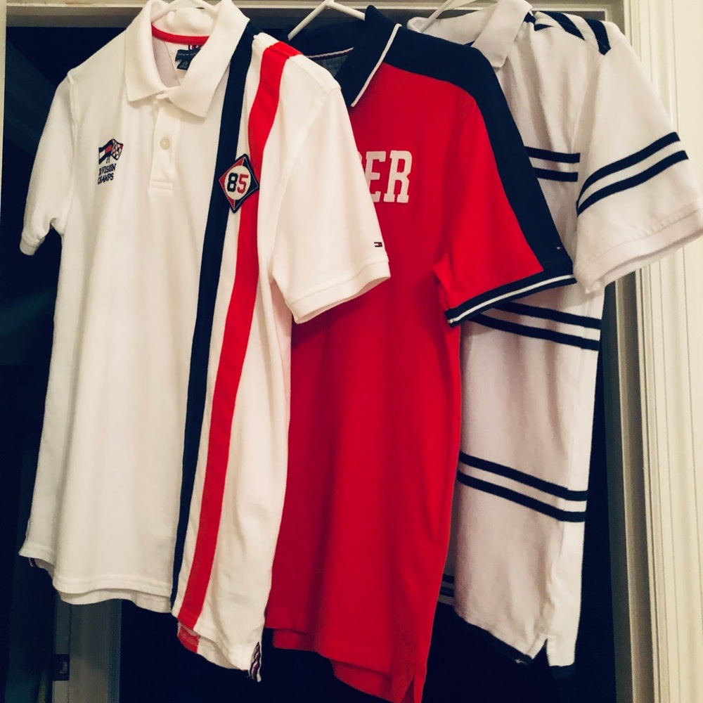 NWOT Set of 3 Tommy Hilfiger Boys XL (16-18) Polo Shirts